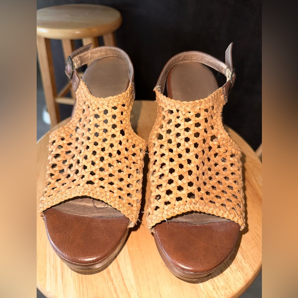Jellypop Crochet Cork Wedge | size 7